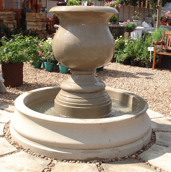 House of Classics water feature